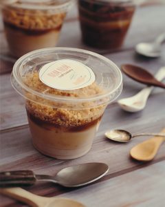 Triffle Banoffee en vasito compostable