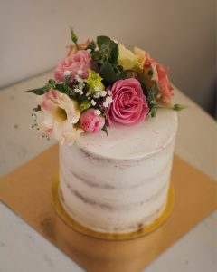 Layered Cake Personalizad - doble extra flores
