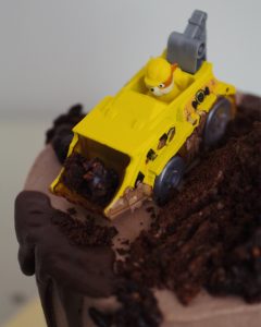 Layered Cake Personalizada Mini Detalle - Kids Construcción