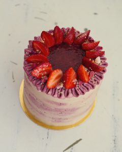 Layered Cake Personalizada Mini - Mango & Fresa