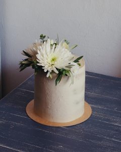 wedding cake pastel